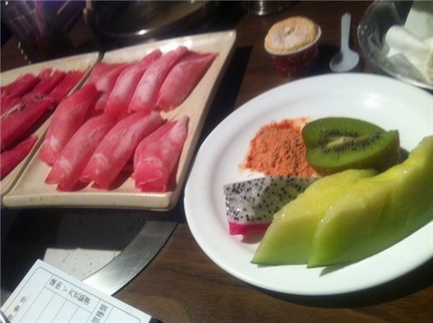 切好的肉片 - 松山區的鍋爸涮涮鍋)