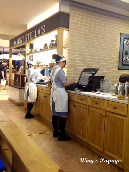 Aunt Stella's 詩特莉餅乾(微風台北車站店)：悠閒一下。【微風台北】Aunt Stella's 詩特莉下午茶