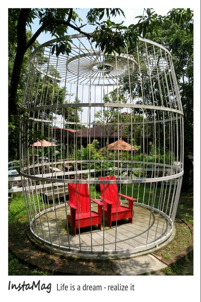 綠盈牧場:賽鵝小遊戲衝衝衝&紅椅子的巨大鳥籠~綠盈牧場