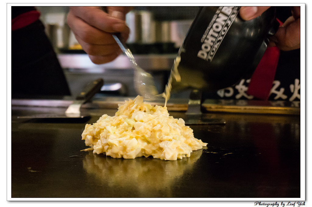 道頓堀御好燒,蛋黃哥主題料理,蛋黃哥限定料裡,蛋黃哥山藥御好燒,蛋黃哥釜玉風炒烏龍麵,蛋黃哥牛筋丼,台北蛋黃哥餐廳,大阪燒,御好燒,廣島燒,文字燒,蛋黃哥主題餐廳,信義區特色美食