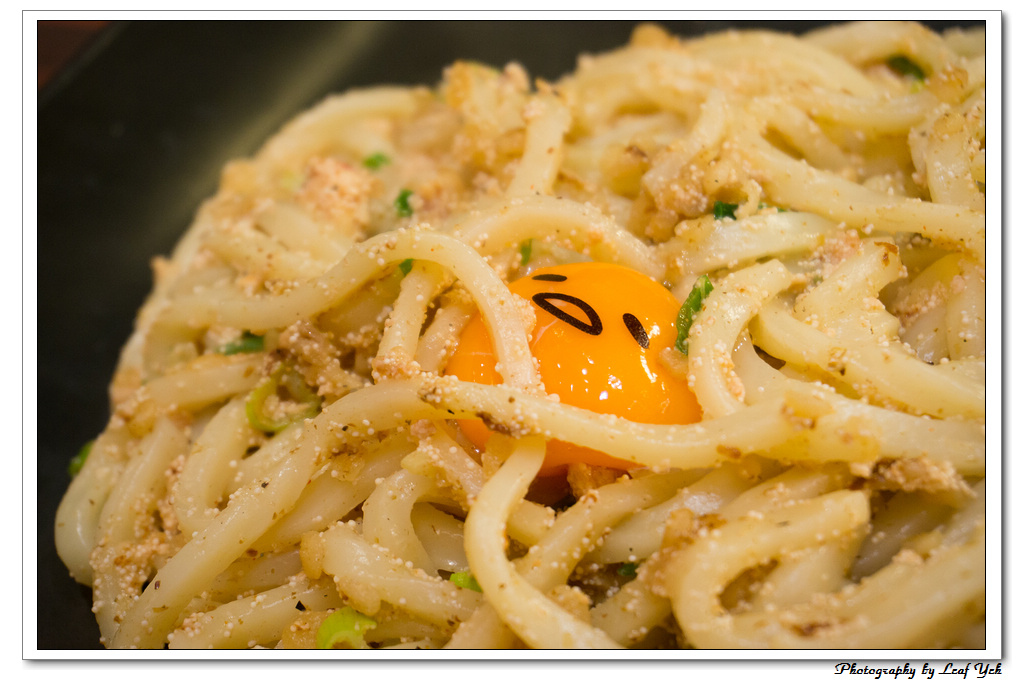 道頓堀御好燒,蛋黃哥主題料理,蛋黃哥限定料裡,蛋黃哥山藥御好燒,蛋黃哥釜玉風炒烏龍麵,蛋黃哥牛筋丼,台北蛋黃哥餐廳,大阪燒,御好燒,廣島燒,文字燒,蛋黃哥主題餐廳,信義區特色美食