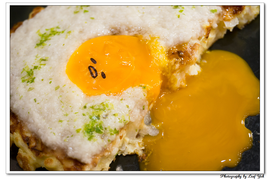 道頓堀御好燒,蛋黃哥主題料理,蛋黃哥限定料裡,蛋黃哥山藥御好燒,蛋黃哥釜玉風炒烏龍麵,蛋黃哥牛筋丼,台北蛋黃哥餐廳,大阪燒,御好燒,廣島燒,文字燒,蛋黃哥主題餐廳,信義區特色美食