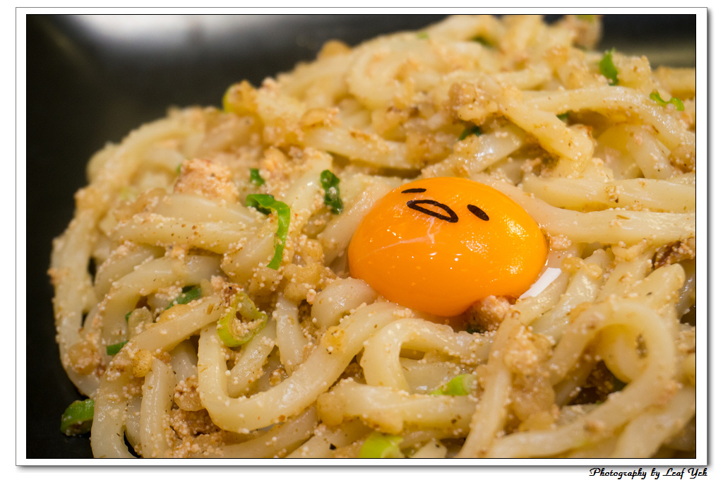 道頓堀御好燒,蛋黃哥主題料理,蛋黃哥限定料裡,蛋黃哥山藥御好燒,蛋黃哥釜玉風炒烏龍麵,蛋黃哥牛筋丼,台北蛋黃哥餐廳,大阪燒,御好燒,廣島燒,文字燒,蛋黃哥主題餐廳,信義區特色美食