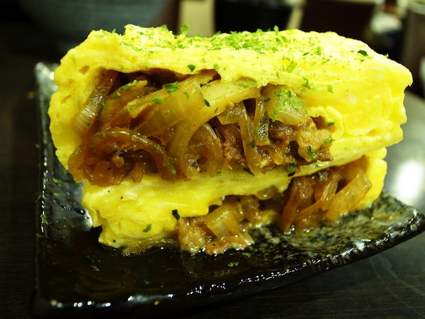 千壽司日本料理(板橋店)：＜新北｜板橋｜日本料理＞玉子燒裡面包牛丼！！！千壽司日本料理(板橋店)