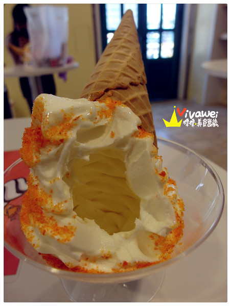 Doga香酥脆椒:台南安平|異國風建築創意口味霜淇淋『Doga香酥脆椒』