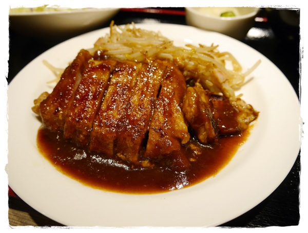 豚膳黑豚料理專門店:【東區】豚膳黑豚料理專門店-生薑燒豬排定食