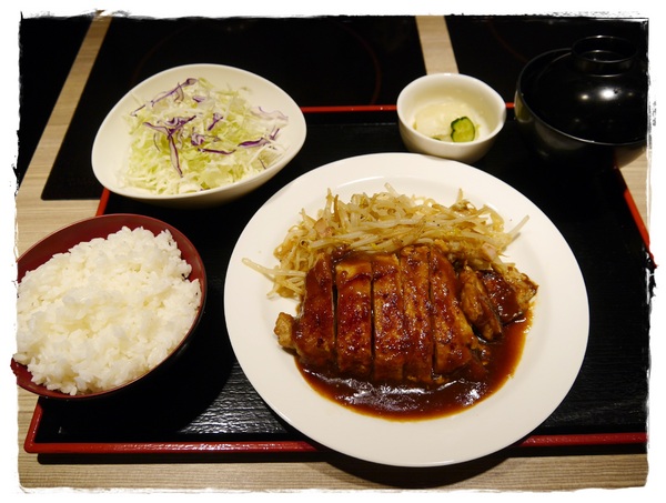 豚膳黑豚料理專門店:【東區】豚膳黑豚料理專門店-生薑燒豬排定食