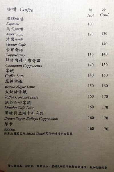 沐樂咖啡:(胖樺食記)台北東區推薦咖啡聽「沐樂咖啡」,近華山1914文化創意產業園區/巧克力布朗尼/不收一成服務費/捷運忠孝新生站