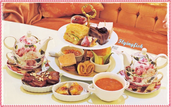 Victoria Garden 維多利亞花園：✜ 享受巴洛克式宮廷般夢幻公主風下午茶－「維多利亞花園Victoria Garden」