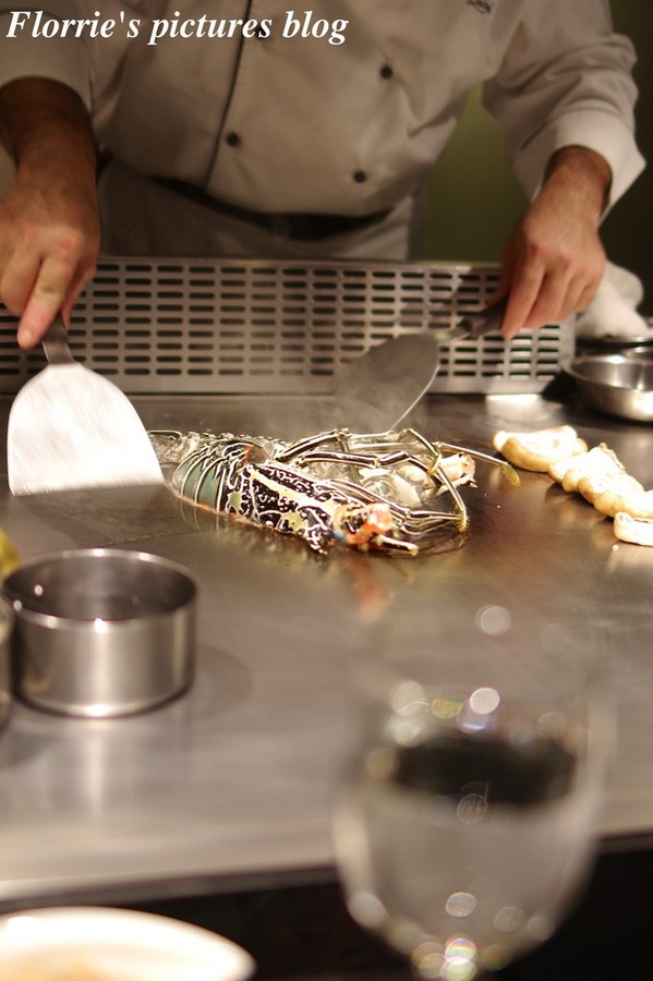 HANA 錵鐵板燒：台北中山區美食~Hana錵鐵板燒~食材100分，服務也許是我不懂的境界吧