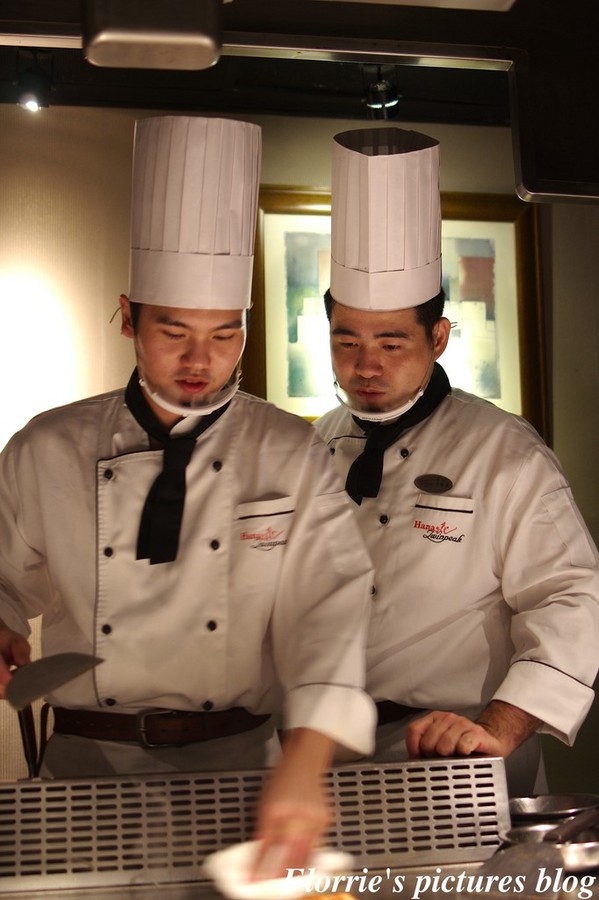 HANA 錵鐵板燒：台北中山區美食~Hana錵鐵板燒~食材100分，服務也許是我不懂的境界吧