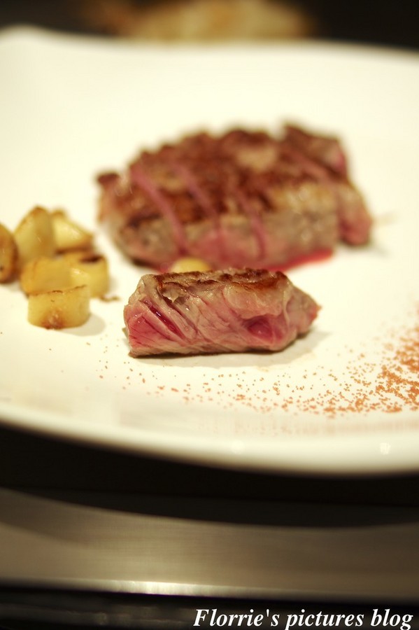 HANA 錵鐵板燒：台北中山區美食~Hana錵鐵板燒~食材100分，服務也許是我不懂的境界吧