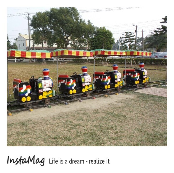 赤腳精靈景觀餐廳：草坪小火車橫山高鐵~赤腳精靈站&赤腳精靈景觀餐廳