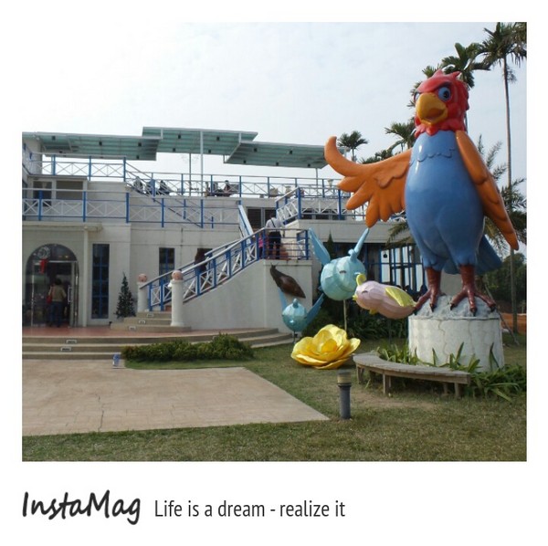 赤腳精靈景觀餐廳：草坪小火車橫山高鐵~赤腳精靈站&赤腳精靈景觀餐廳