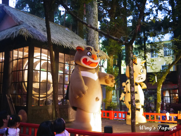 溪頭妖怪村：小心妖怪就在你身邊。溪頭松林町妖怪村