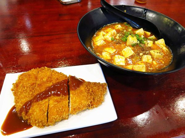 【永和美食】饕食屋-超厚炸豬排麻婆豆腐飯