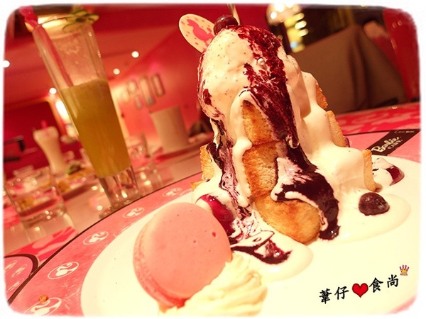 Barbie Cafe：[邀約]熔岩般蜜糖土司之粉紅芭比美食天堂