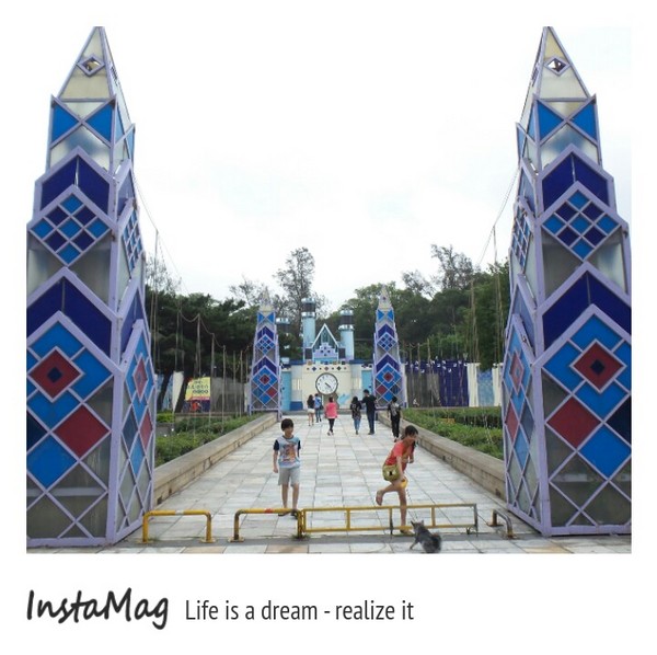 新竹市立玻璃工藝博物館：【新竹景點】藍色仿歐式童話般的城堡造景~玻璃工藝博物館