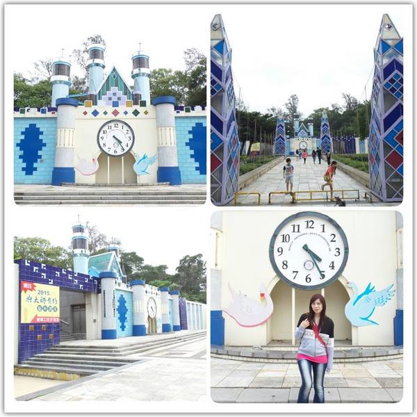 新竹市立玻璃工藝博物館：【新竹景點】藍色仿歐式童話般的城堡造景~玻璃工藝博物館