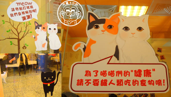 野喵中途咖啡:呷飽祙【新北三重・野喵中途咖啡】喵星人左擁右抱用餐