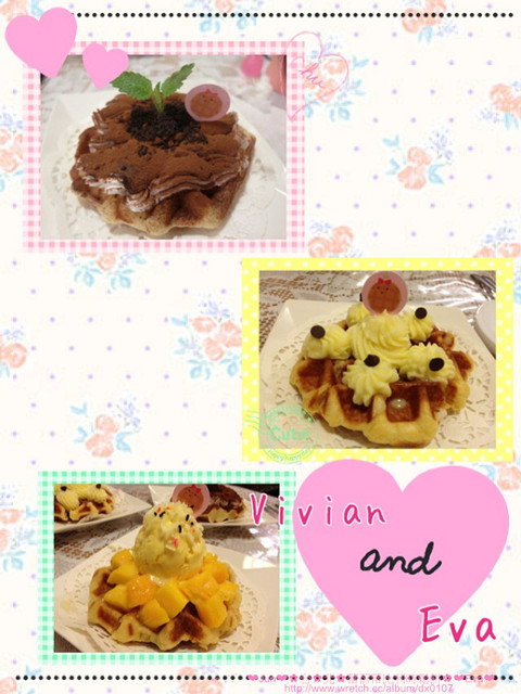 Le Petit Waffle蕾蓓蒂比利時鬆餅專賣店:【食記】oO。。台北 通化夜市 蕾蓓蒂比利時鬆餅(二訪) 盆栽提拉米蘇瓦芙大家吃過嘛?!。o○。