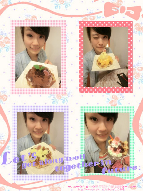 Le Petit Waffle蕾蓓蒂比利時鬆餅專賣店:【食記】oO。。台北 通化夜市 蕾蓓蒂比利時鬆餅(二訪) 盆栽提拉米蘇瓦芙大家吃過嘛?!。o○。