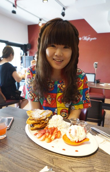 瓦法奇朵咖啡館：瓦法奇朵-為之驚艷美到不行的鬆餅布丁