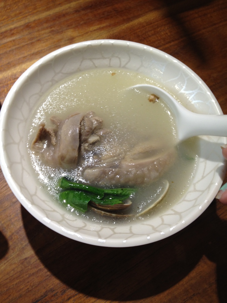 蛤蠣燉雞湯3