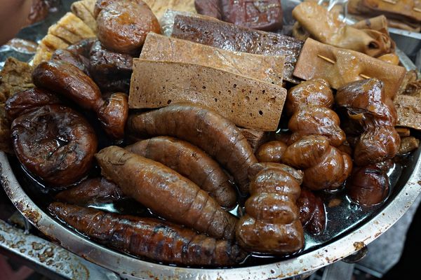 老阿伯現滷豆干1