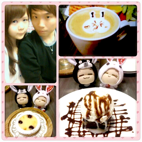 Tutti Cafe圖比咖啡創意早午餐:【台北南京】可愛兔兔拉花!Tutti Cafe圖比咖啡創意早午餐!