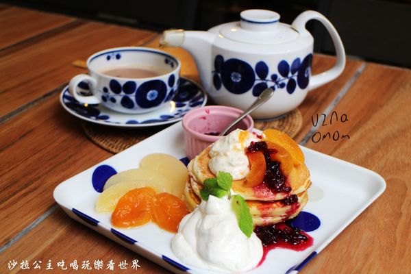 UZNA OMOM 杏桃鬆餅屋:東區216巷下午茶『杏桃鬆餅屋(忠孝店)』夏季新品吃刨冰消暑去/甜點/捷運忠孝敦化站