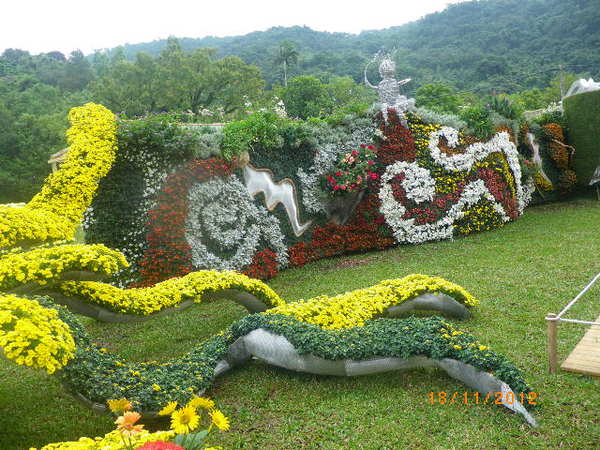 士林官邸公園：士林官邸【2012 手舞菊蹈】開展