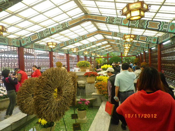 士林官邸公園：士林官邸【2012 手舞菊蹈】開展