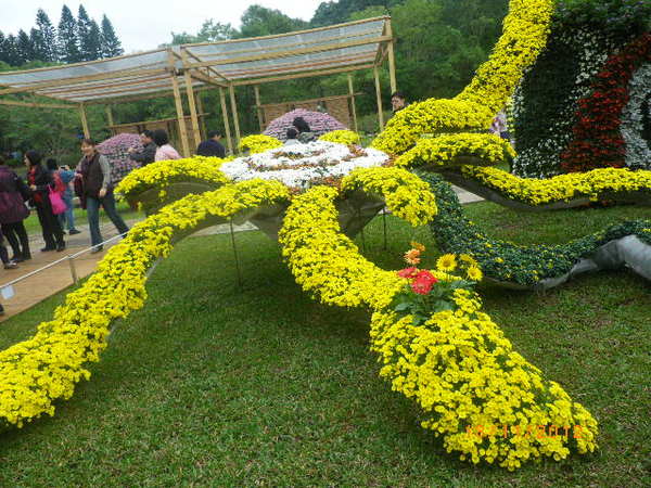 士林官邸公園：士林官邸【2012 手舞菊蹈】開展