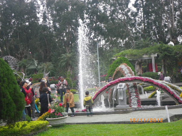 士林官邸公園：士林官邸【2012 手舞菊蹈】開展