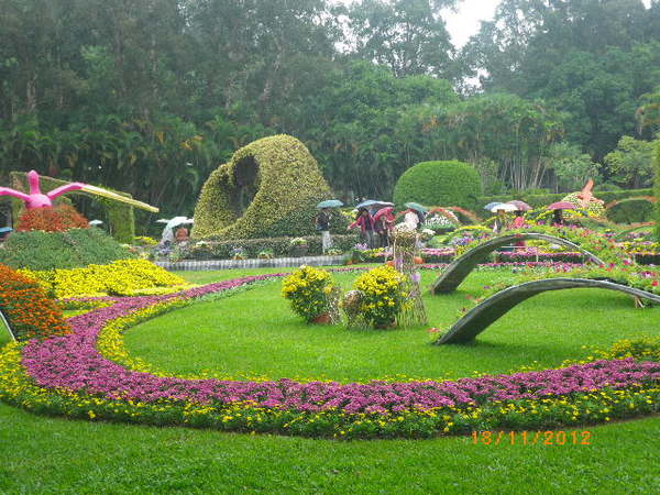 士林官邸公園：士林官邸【2012 手舞菊蹈】開展