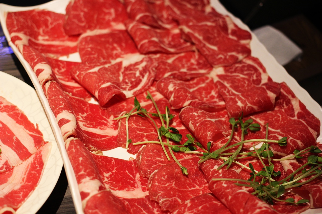 台北中山區火鍋 好食多涮涮屋   菜盤換肉片