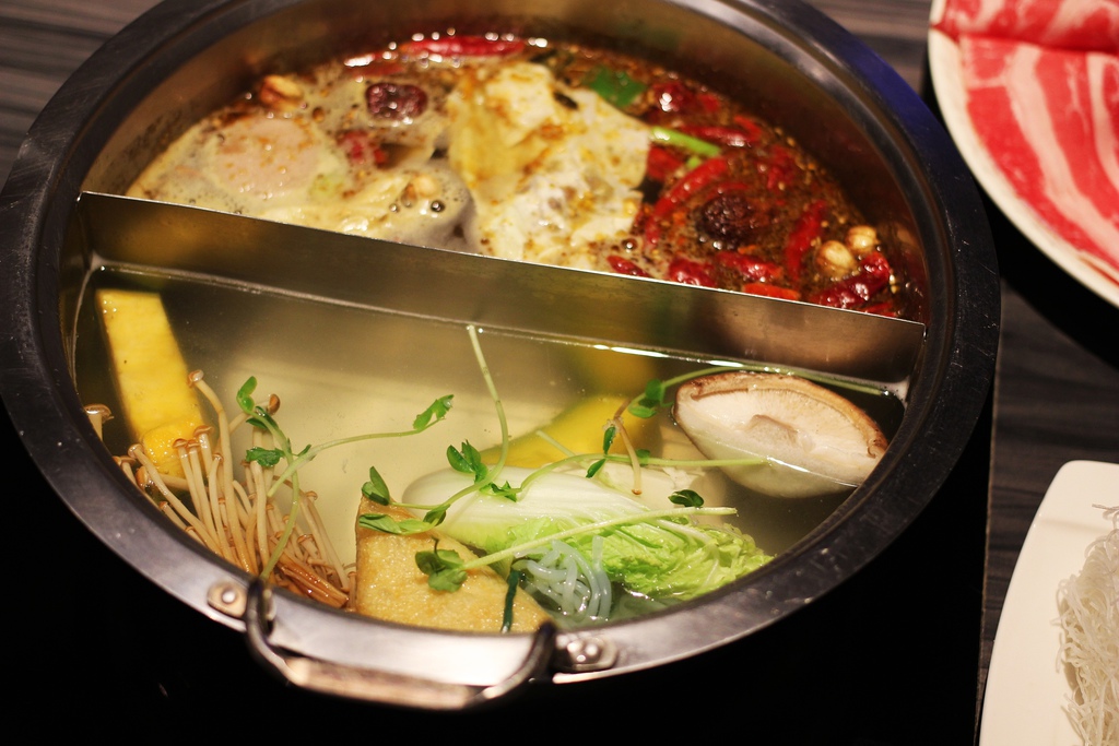 台北中山區火鍋 好食多涮涮屋   菜盤換肉片