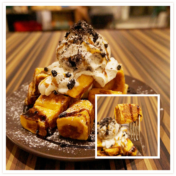 Toast Chat：國父紀念館站♬流溢的水波蛋、融你心冰淇淋法式吐司，午茶時光一起找貓咪店長來聊天吧！ Toast Chat