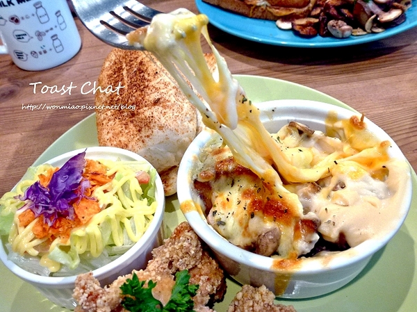 Toast Chat：【台北市大安區/食記】東區早午餐、貓咪餐廳、下午茶 (完整菜單) ✿✿ Toast Chat ✿✿