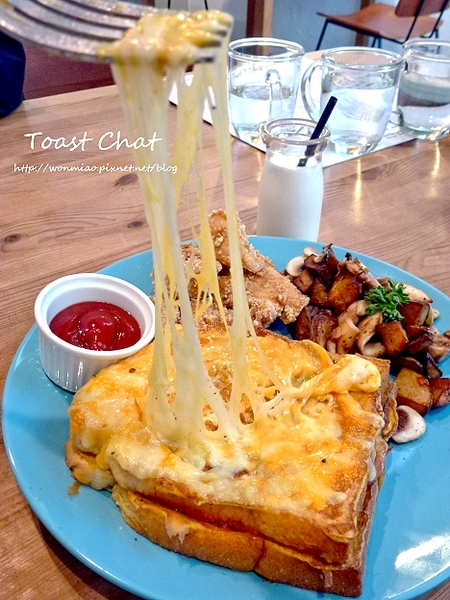 Toast Chat：【台北市大安區/食記】東區早午餐、貓咪餐廳、下午茶 (完整菜單) ✿✿ Toast Chat ✿✿