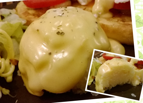 Toast Chat:201311232255Taost Chat~小貴但頗好吃ㄉ水波蛋!!!