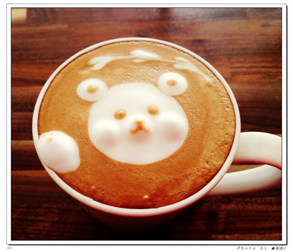 The cafe惹咖啡:【台中.美食】The Cafe惹咖啡~治療系立體小熊拉花讓人一整天心情都好好♥