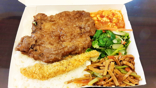 食全池上便當(崇德店)：【羽諾食記】食全池上便當