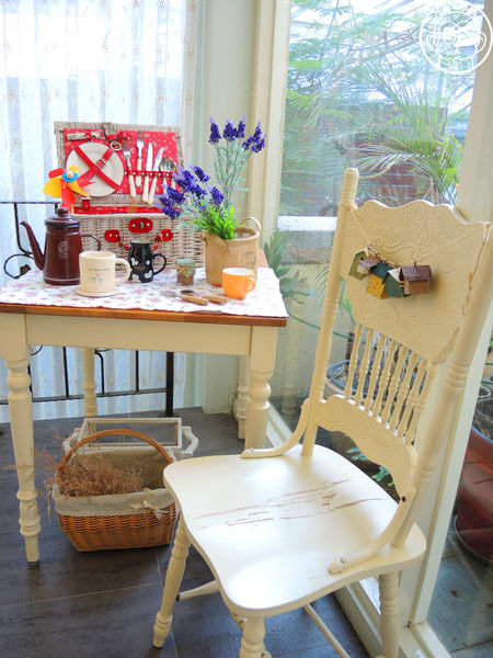 米多甜洋果子:呷飽祙【桃園中壢・米多甜洋果子】鄉村風幸福下午茶