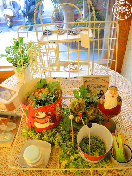 米多甜洋果子:呷飽祙【桃園中壢・米多甜洋果子】鄉村風幸福下午茶