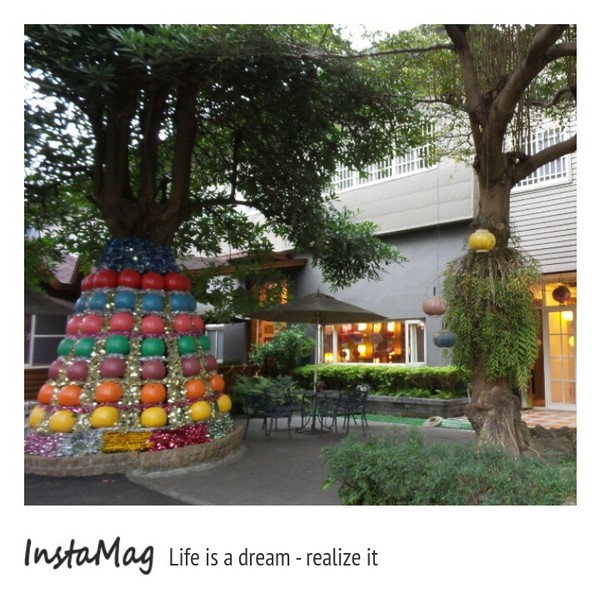 光遠燈籠觀光工廠:紅磚的建築~掛上整排中國風的燈籠&光遠燈籠觀光工廠