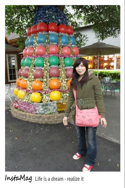 光遠燈籠觀光工廠:紅磚的建築~掛上整排中國風的燈籠&光遠燈籠觀光工廠