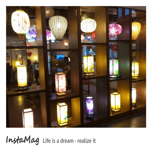 光遠燈籠觀光工廠:紅磚的建築~掛上整排中國風的燈籠&光遠燈籠觀光工廠