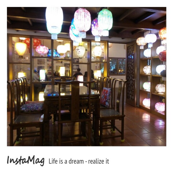 光遠燈籠觀光工廠:紅磚的建築~掛上整排中國風的燈籠&光遠燈籠觀光工廠